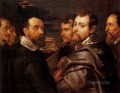 El círculo de amigos de Mantua Barroco Peter Paul Rubens